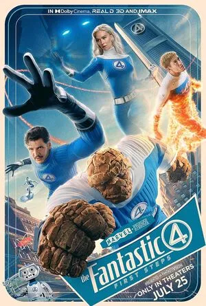 The Fantastic 4: First Steps 2025 Dual Audio WEB-DL | Dubbed Hindi Movie